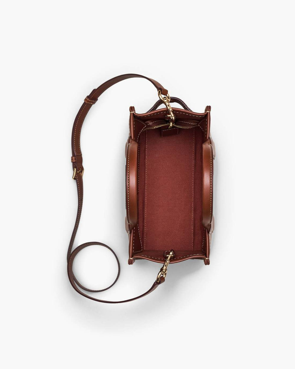 Marc Jacobs The A.P.C. X Marc Jacobs Leather Small Tote Bag Hazelnut BAGS