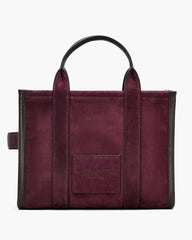 Marc Jacobs The Suede Medium Tote Bag Dark Plum BAGS