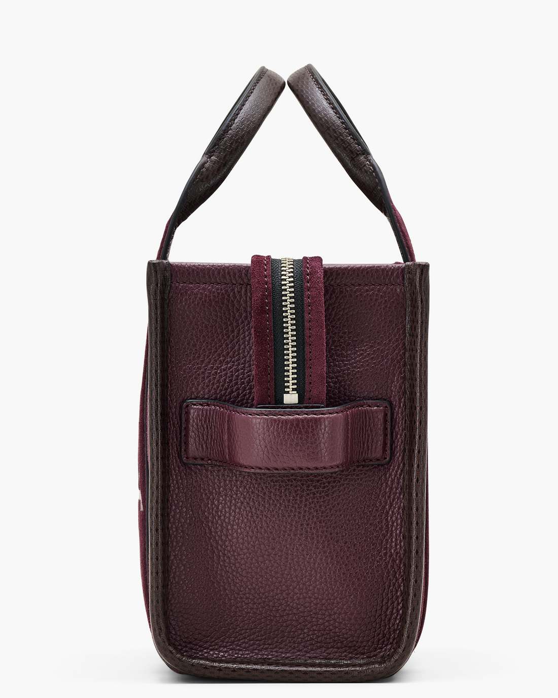 Marc Jacobs The Suede Small Tote Bag Dark Plum BAGS
