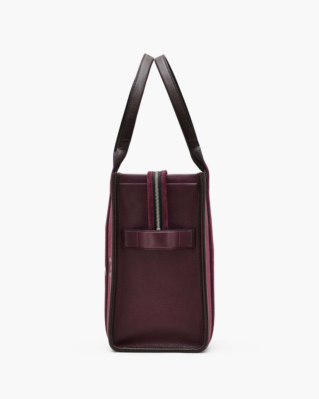 Marc Jacobs The Suede Large Tote Bag Dark Plum BAGS