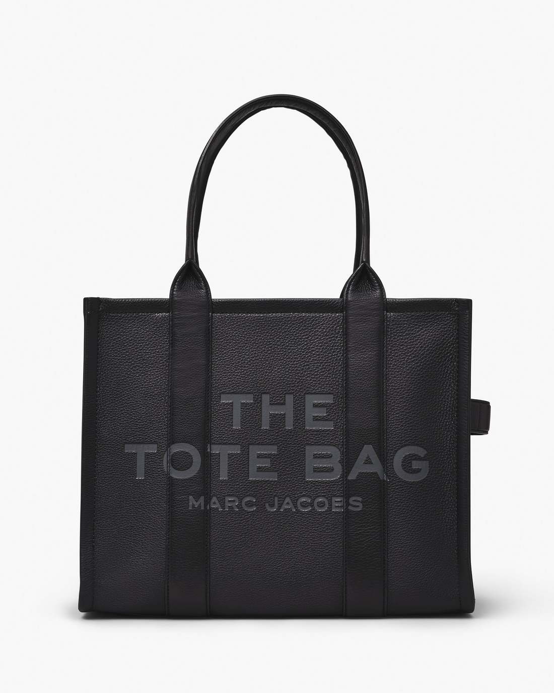 Marc Jacobs The Leather Large Tote Bag Black BAGS