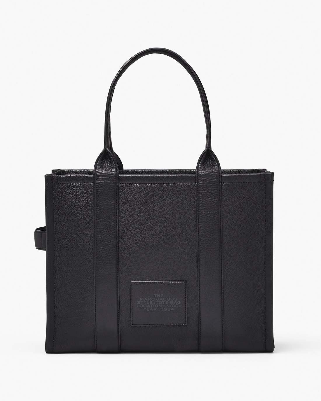 Marc Jacobs The Leather Large Tote Bag Black BAGS