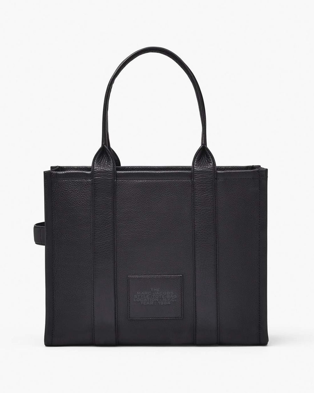 Marc Jacobs The Leather Large Tote Bag Black BAGS