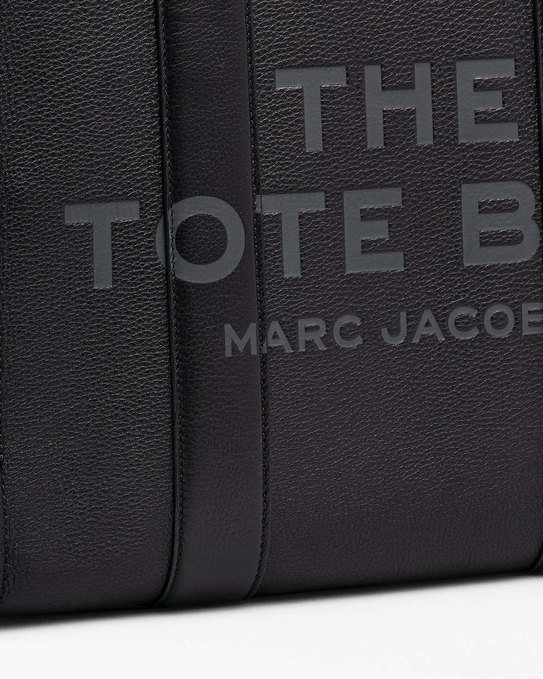 Marc Jacobs The Leather Large Tote Bag Black BAGS