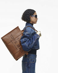 Marc Jacobs The Leather Large Tote Bag Argan Oil BAGS
