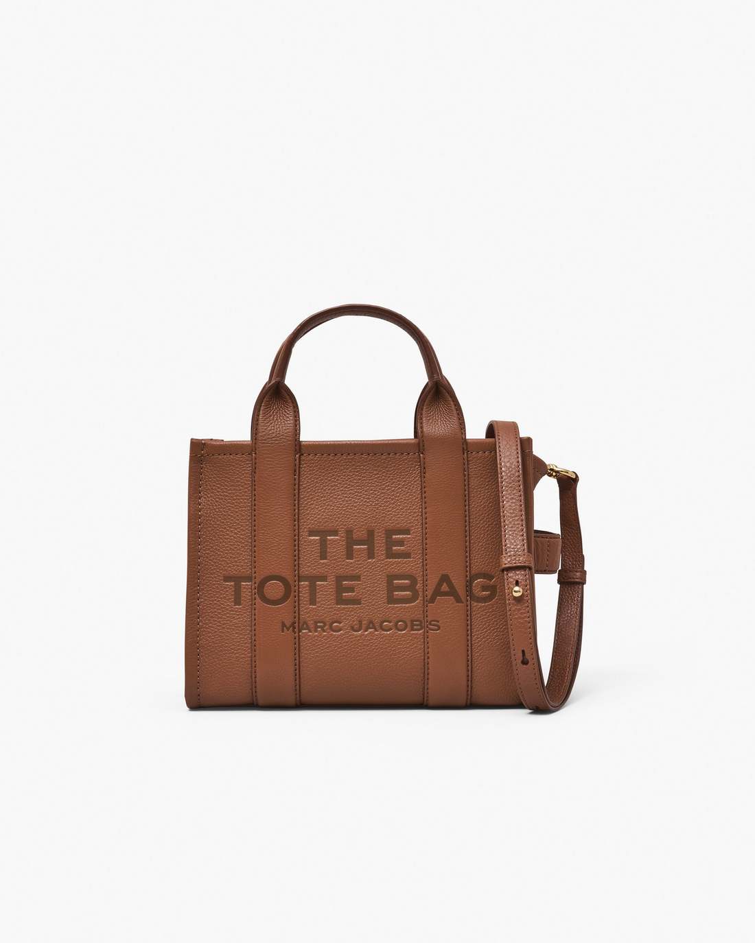 Marc Jacobs The Leather Small Tote Bag Argan Oil BAGS