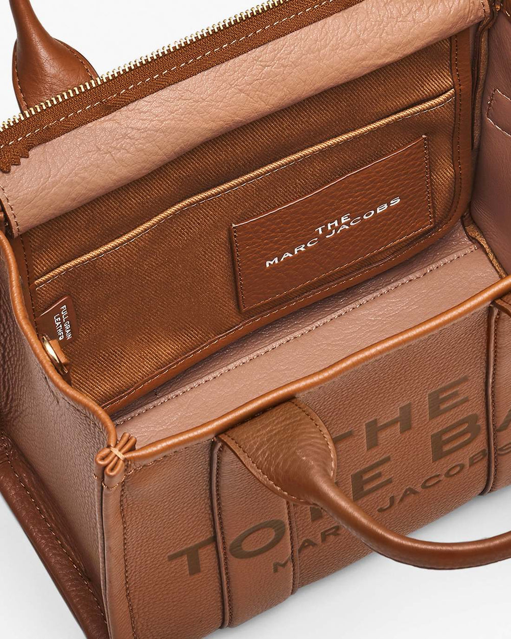 Marc Jacobs The Leather Small Tote Bag Argan Oil BAGS