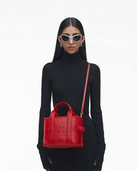 Marc Jacobs The Leather Small Tote Bag True Red BAGS