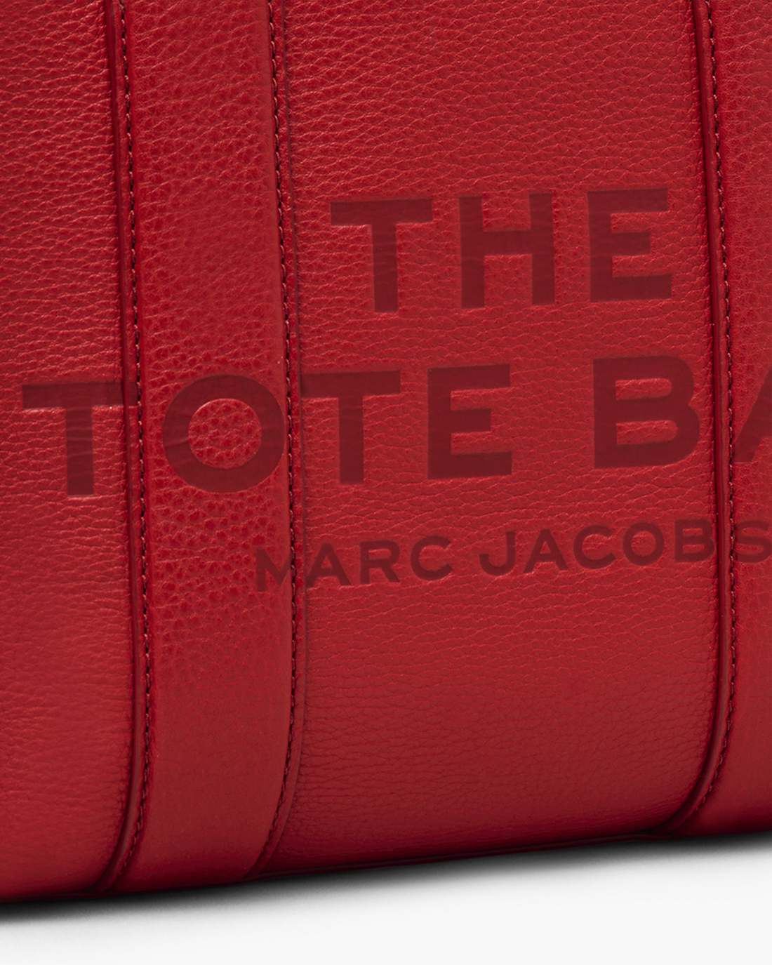 Marc Jacobs The Leather Small Tote Bag True Red BAGS
