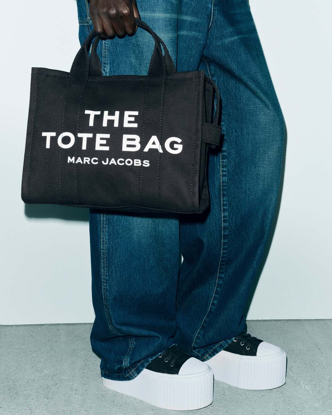 Marc Jacobs The Canvas Medium Tote Bag Black BAGS