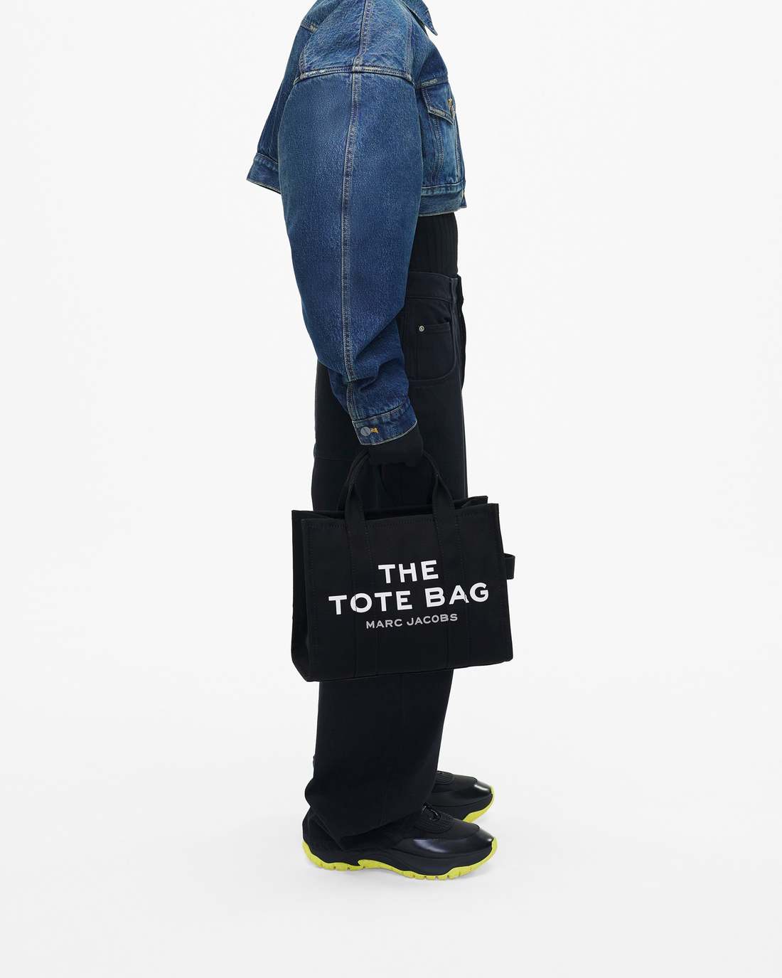 Marc Jacobs The Canvas Medium Tote Bag Black BAGS