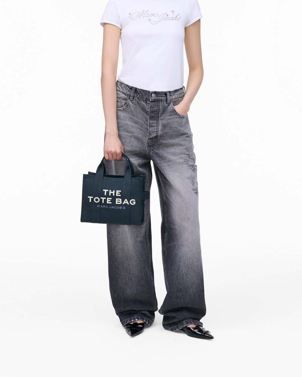 Marc Jacobs The Canvas Small Tote Bag Blue Sea BAGS