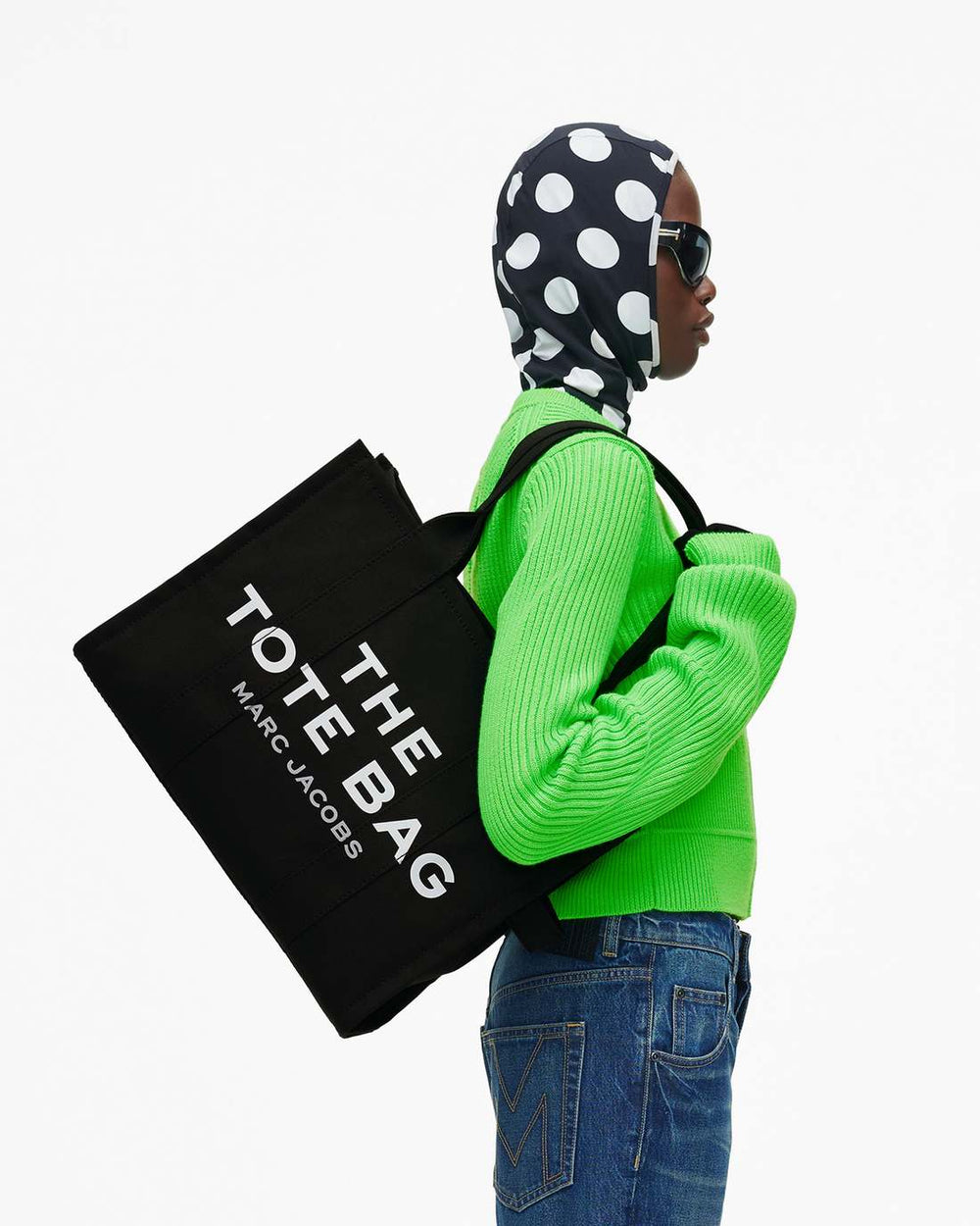 Marc Jacobs The Canvas Large Tote Bag Black BAGS|NEW ARRIVALS