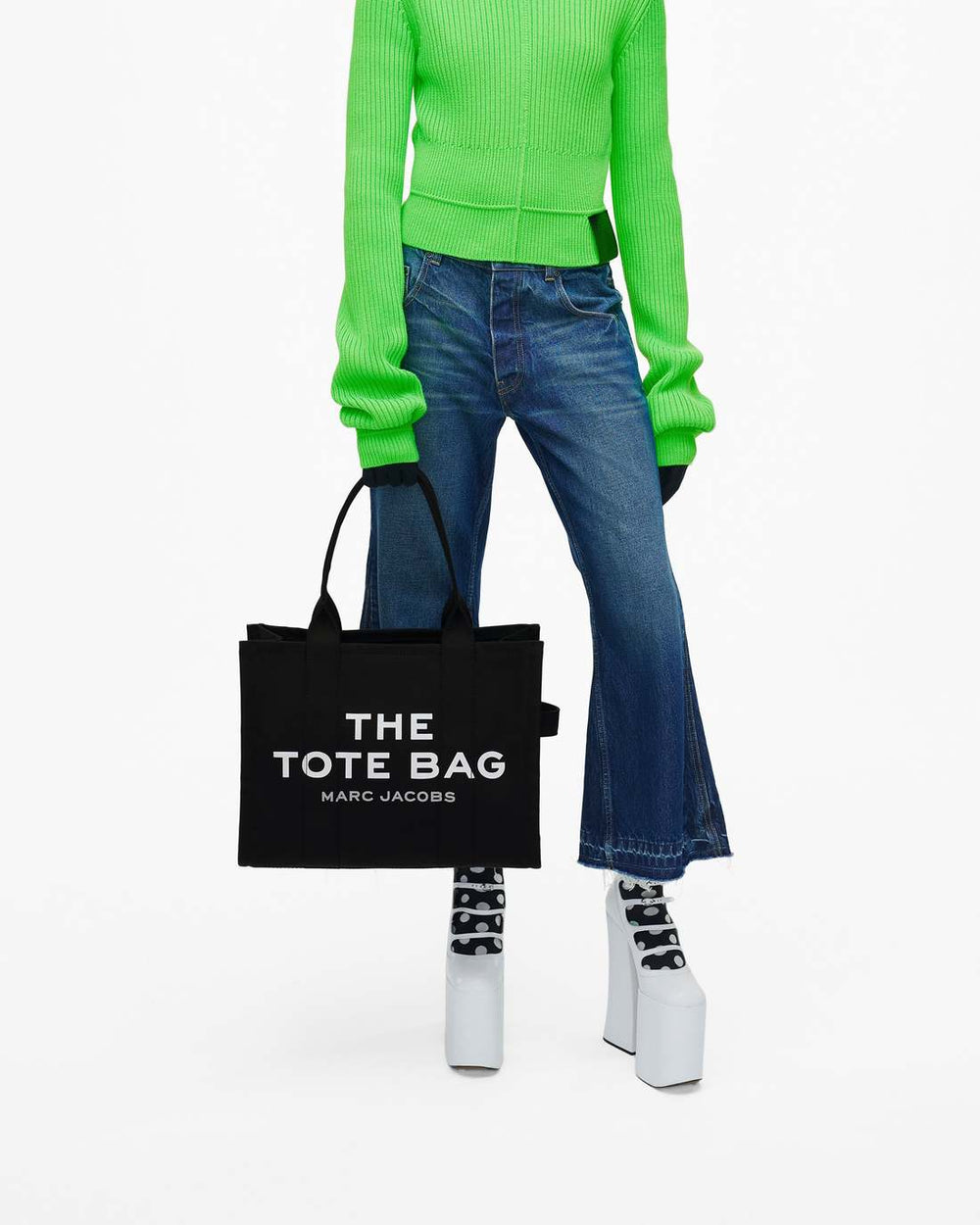Marc Jacobs The Canvas Large Tote Bag Black BAGS|NEW ARRIVALS