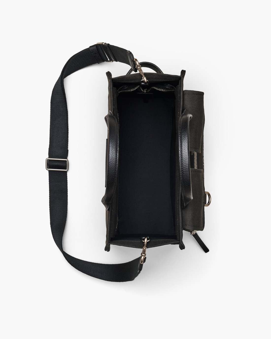Marc Jacobs The Cargo Canvas Medium Tote Bag Black BAGS