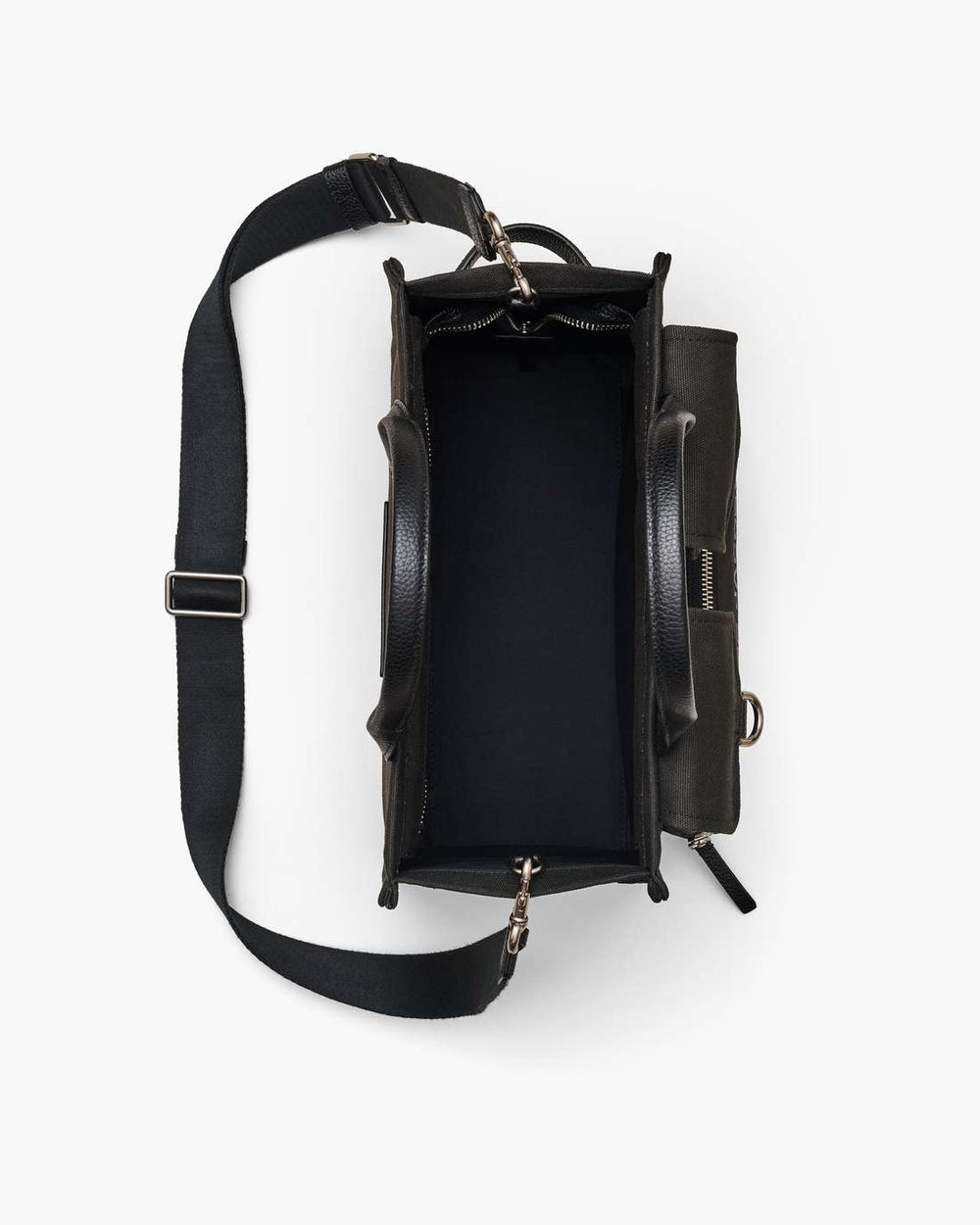 Marc Jacobs The Cargo Canvas Medium Tote Bag Black BAGS