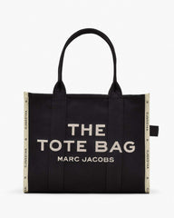 Marc Jacobs The Jacquard Large Tote Bag Black BAGS