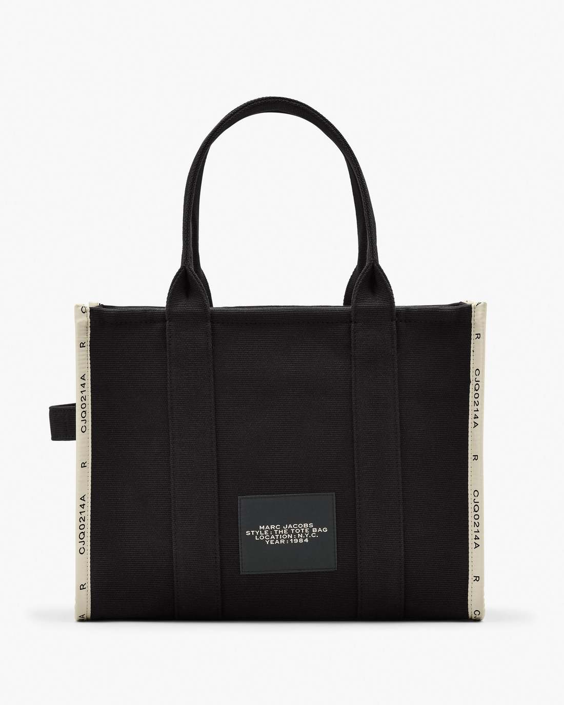 Marc Jacobs The Jacquard Large Tote Bag Black BAGS