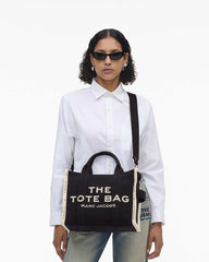 Marc Jacobs The Jacquard Medium Tote Bag Black BAGS