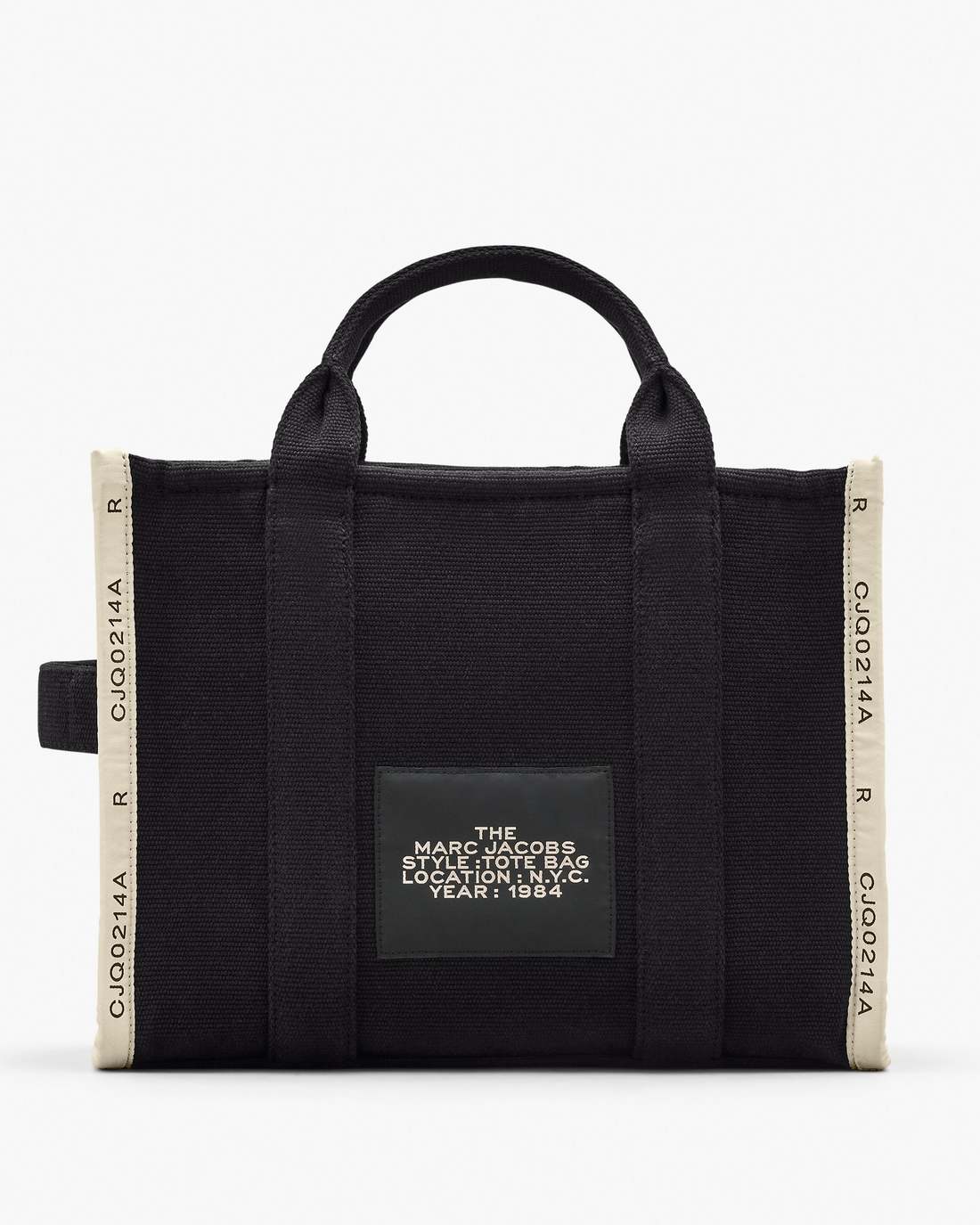 Marc Jacobs The Jacquard Medium Tote Bag Black BAGS