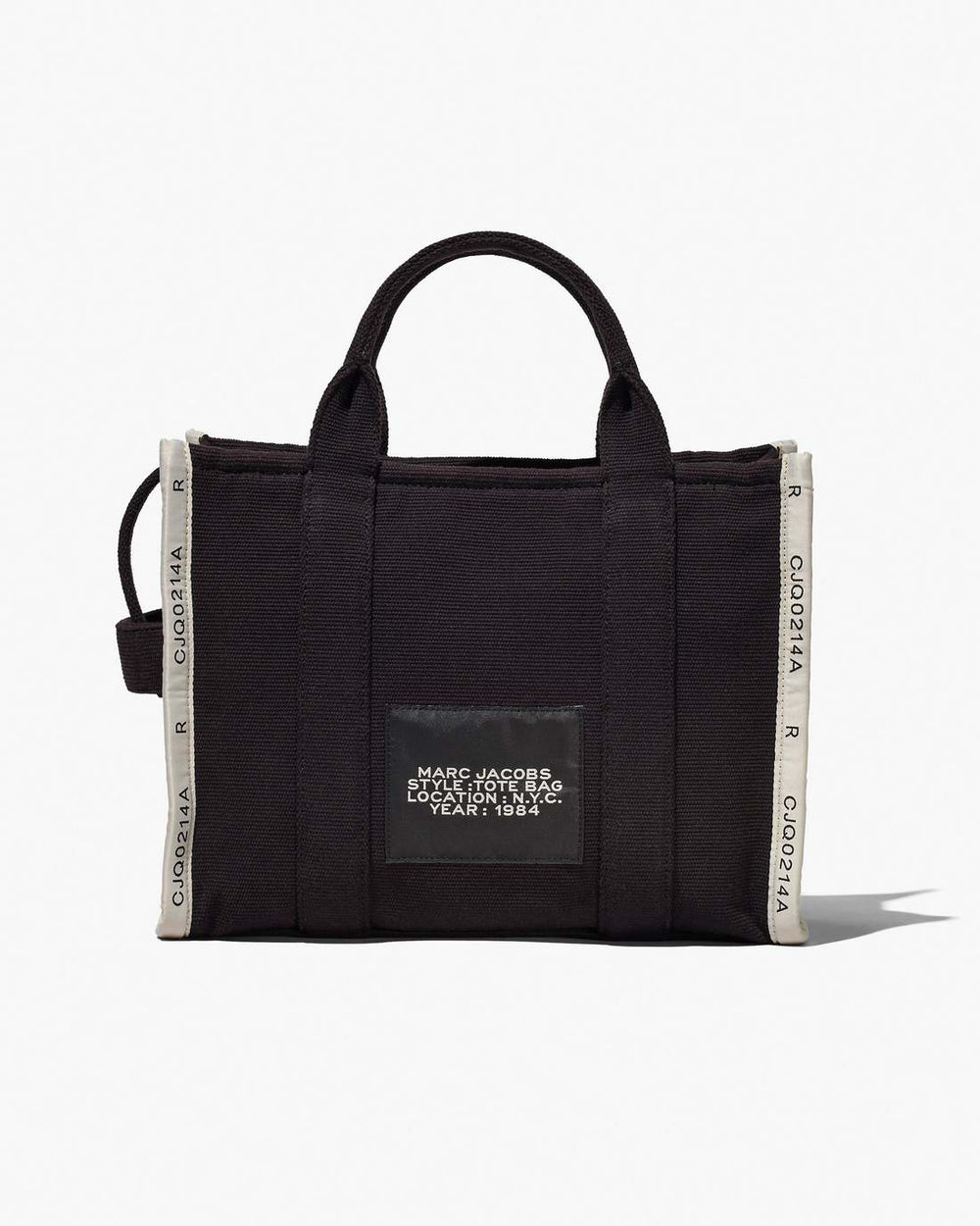 Marc Jacobs The Jacquard Medium Tote Bag Black BAGS