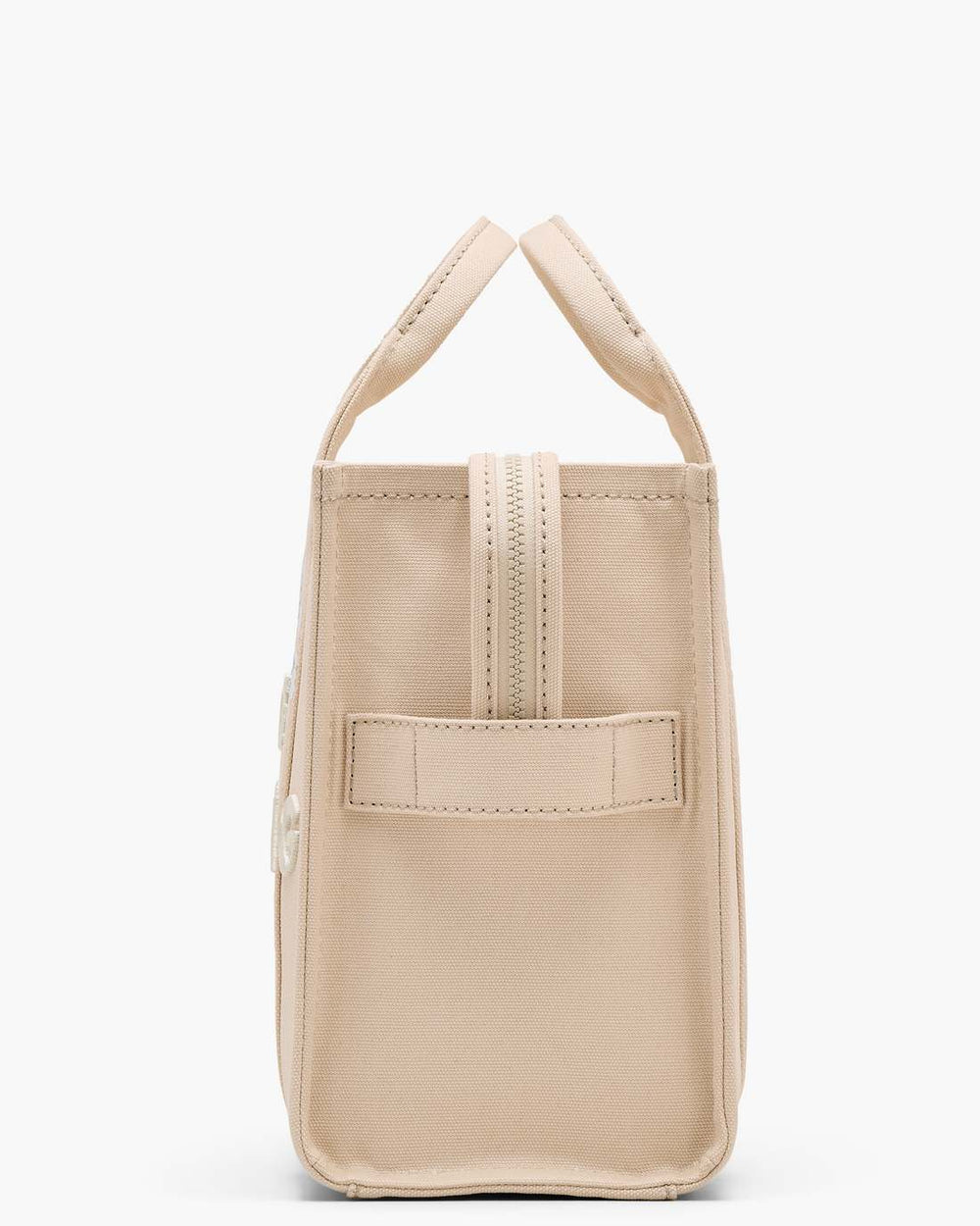 Marc Jacobs The Daisy Script Canvas Medium Tote Bag Cloud White Multi BAGS|NEW ARRIVALS