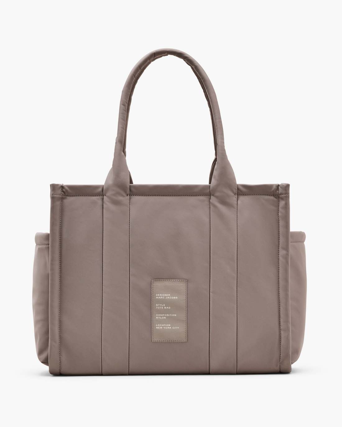Marc Jacobs The Puffy Nylon Large Tote Bag Cement BAGS