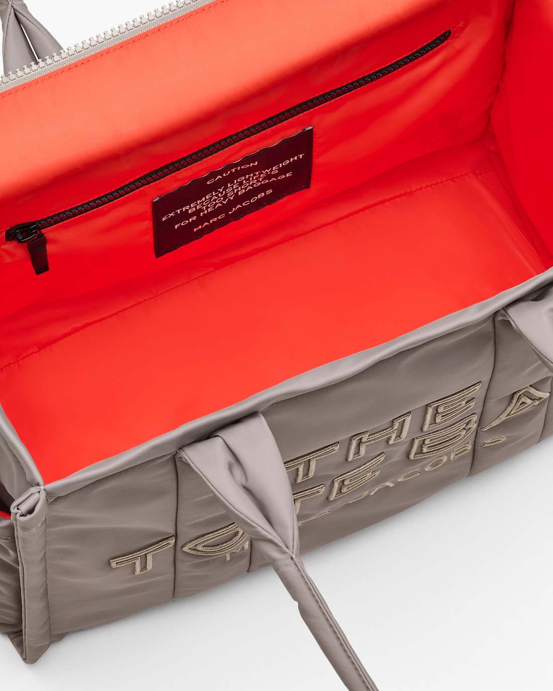 Marc Jacobs The Puffy Nylon Large Tote Bag Cement BAGS