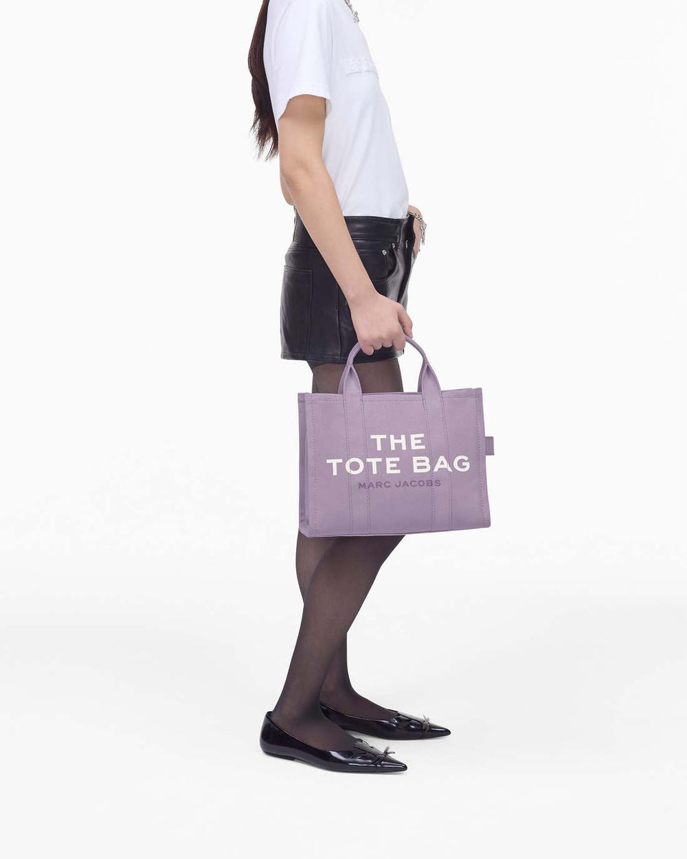 Marc Jacobs The Canvas Medium Tote Bag Lilac BAGS