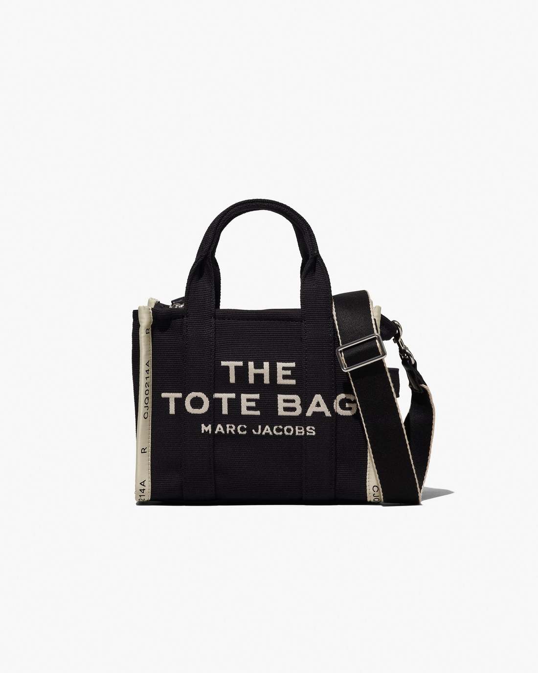 Marc Jacobs The Jacquard Small Tote Bag Black BAGS