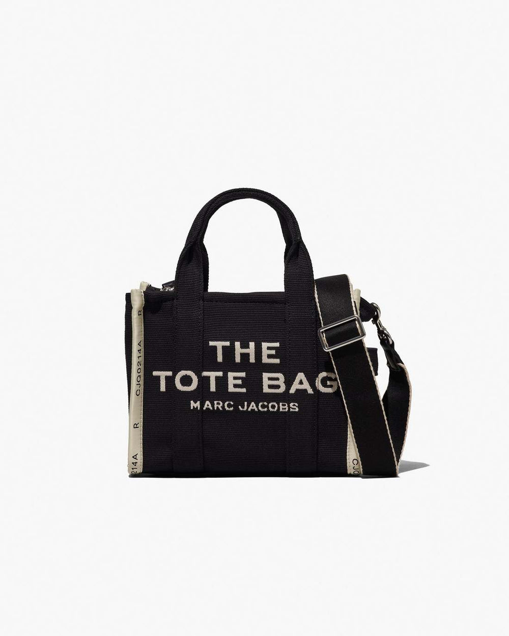Marc Jacobs The Jacquard Small Tote Bag Black BAGS