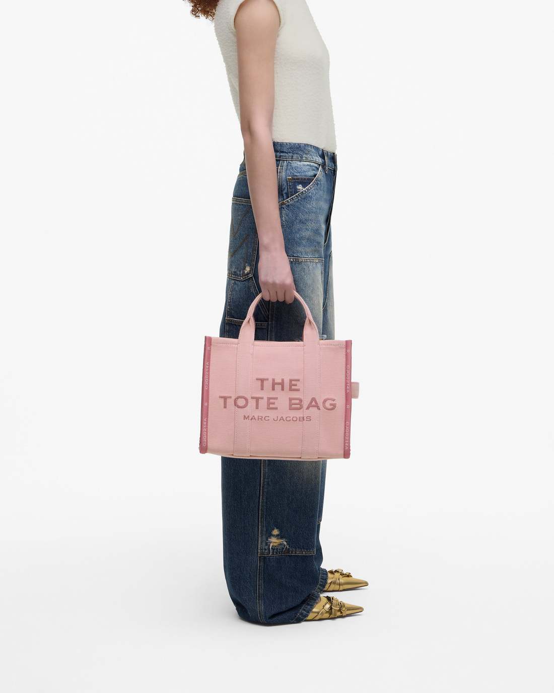 Marc Jacobs The Jacquard Medium Tote Bag Rose BAGS