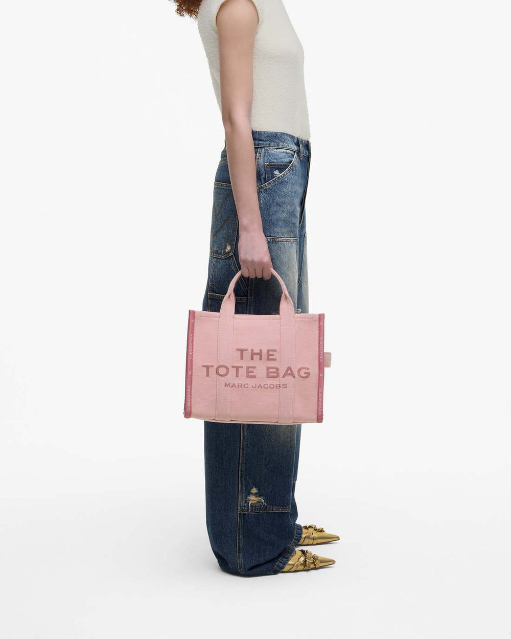 Marc Jacobs The Jacquard Medium Tote Bag Rose BAGS
