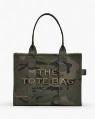 Marc Jacobs The Camo Jacquard Large Tote Bag Camo Multi BAGS