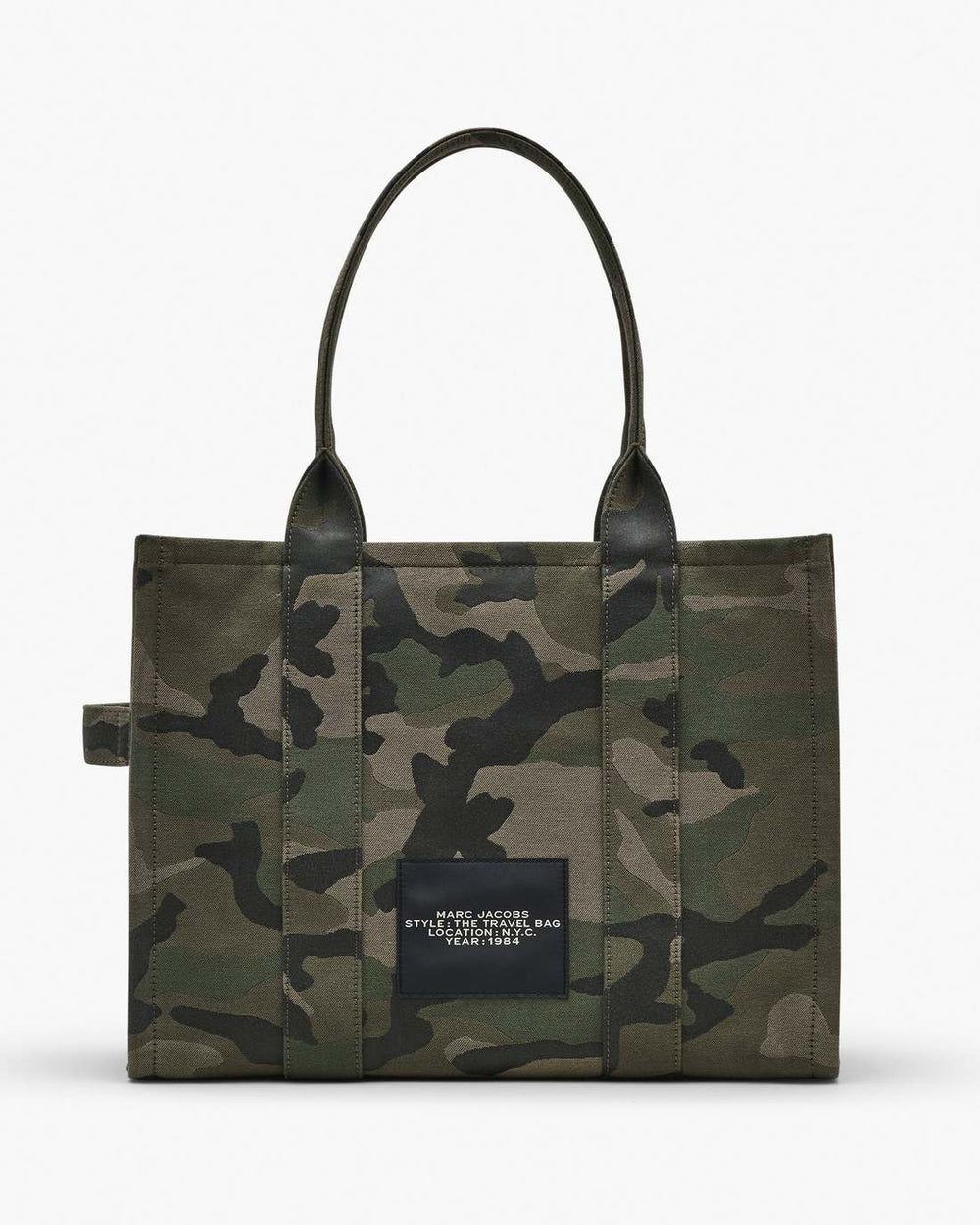 Marc Jacobs The Camo Jacquard Large Tote Bag Camo Multi BAGS