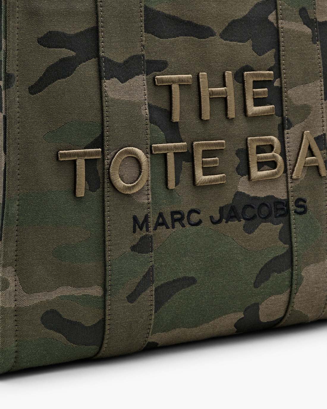 Marc Jacobs The Camo Jacquard Large Tote Bag Camo Multi BAGS