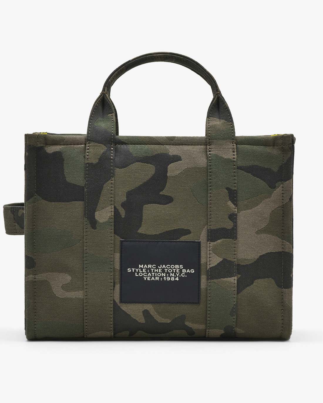 Marc Jacobs The Camo Jacquard Medium Tote Bag Camo Multi BAGS