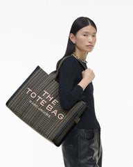 Marc Jacobs The Monogram Jacquard Large Tote Bag Beige Multi BAGS