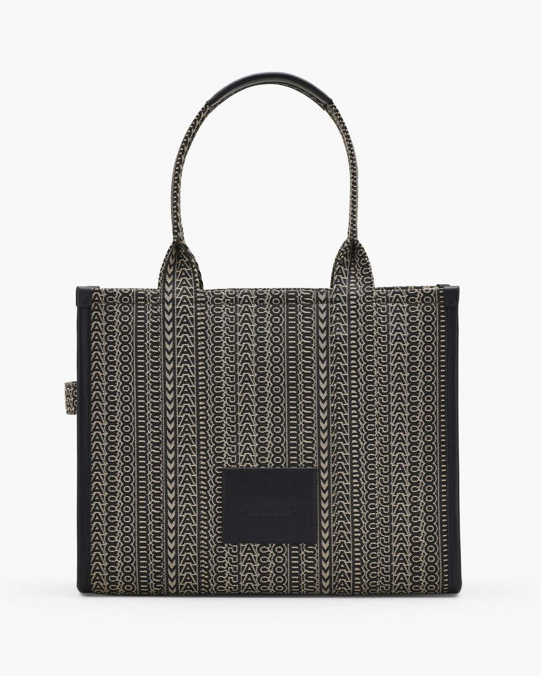Marc Jacobs The Monogram Jacquard Large Tote Bag Beige Multi BAGS