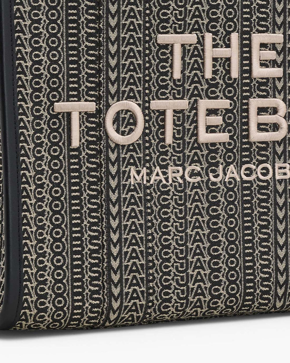 Marc Jacobs The Monogram Jacquard Large Tote Bag Beige Multi BAGS