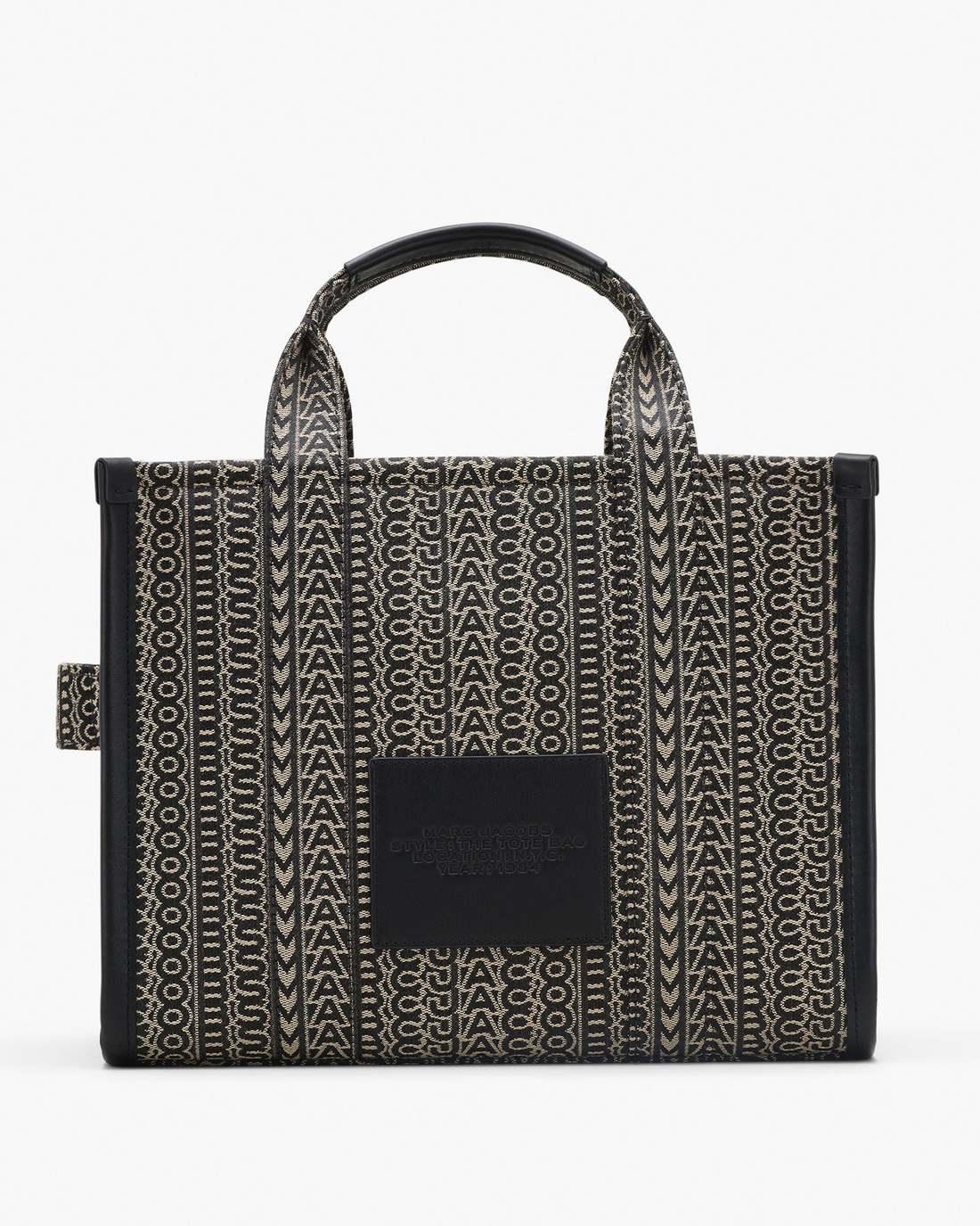 Marc Jacobs The Monogram Jacquard Medium Tote Bag Beige Multi BAGS