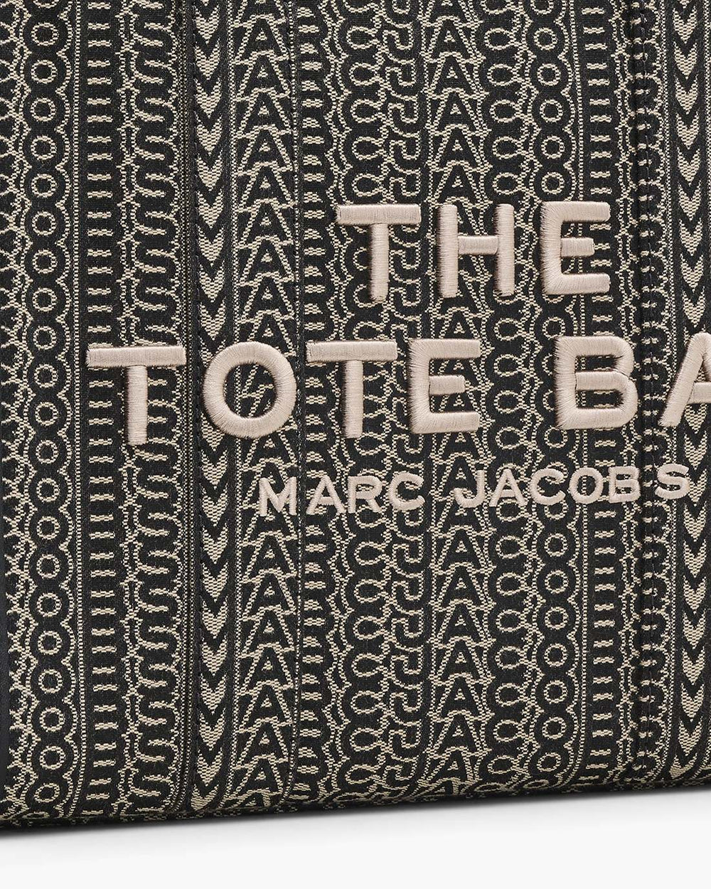 Marc Jacobs The Monogram Jacquard Medium Tote Bag Beige Multi BAGS
