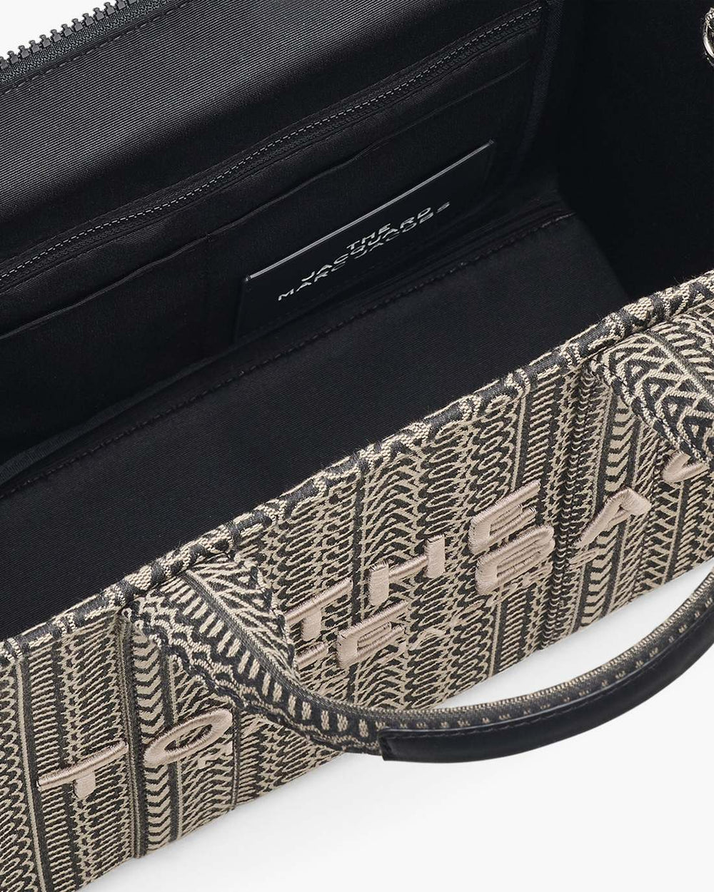 Marc Jacobs The Monogram Jacquard Medium Tote Bag Beige Multi BAGS