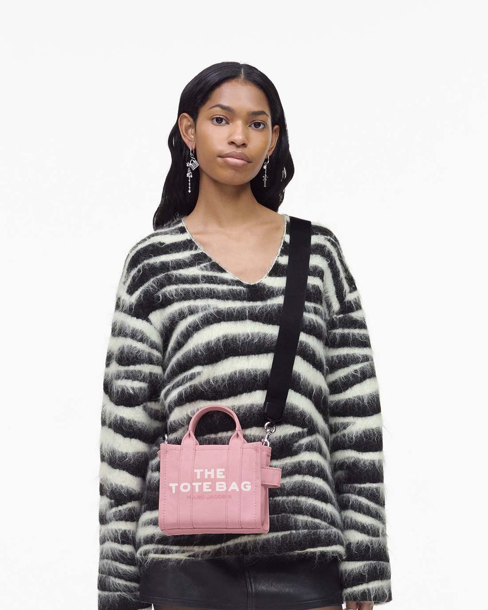 Marc Jacobs The Canvas Crossbody Tote Bag Ribbon Pink BAGS