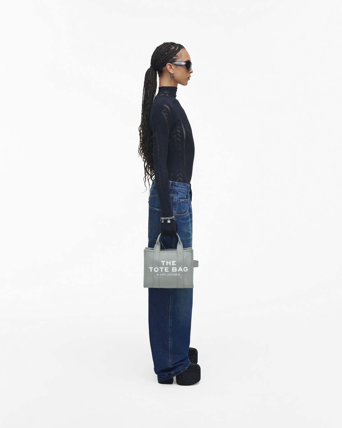 Marc Jacobs The Canvas Small Tote Bag Wolf Grey BAGS
