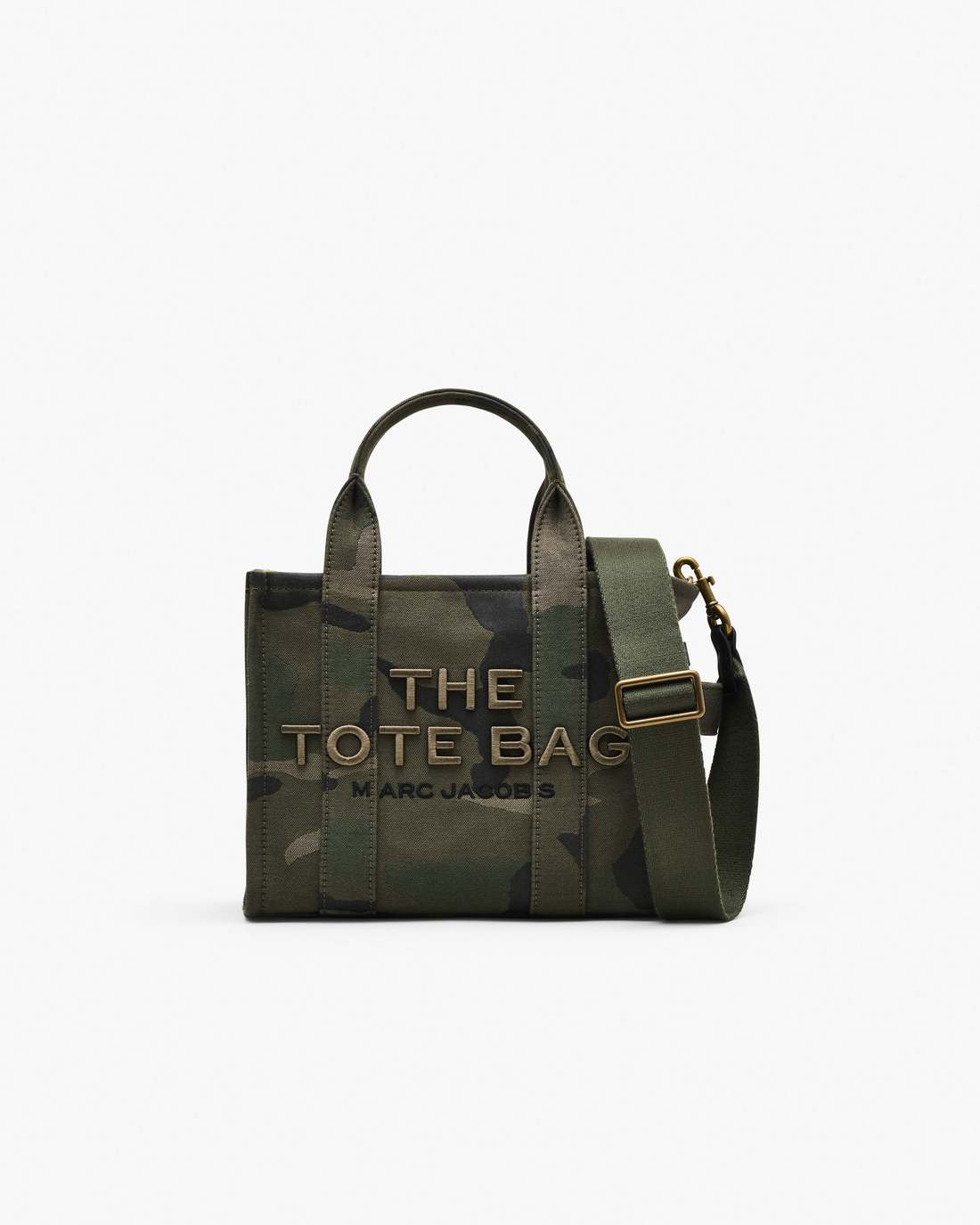 Marc Jacobs The Camo Jacquard Small Tote Bag Camo Multi BAGS