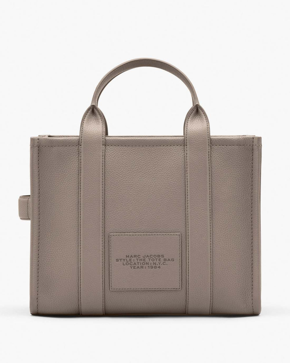 Marc Jacobs The Leather Medium Tote Bag Cement BAGS
