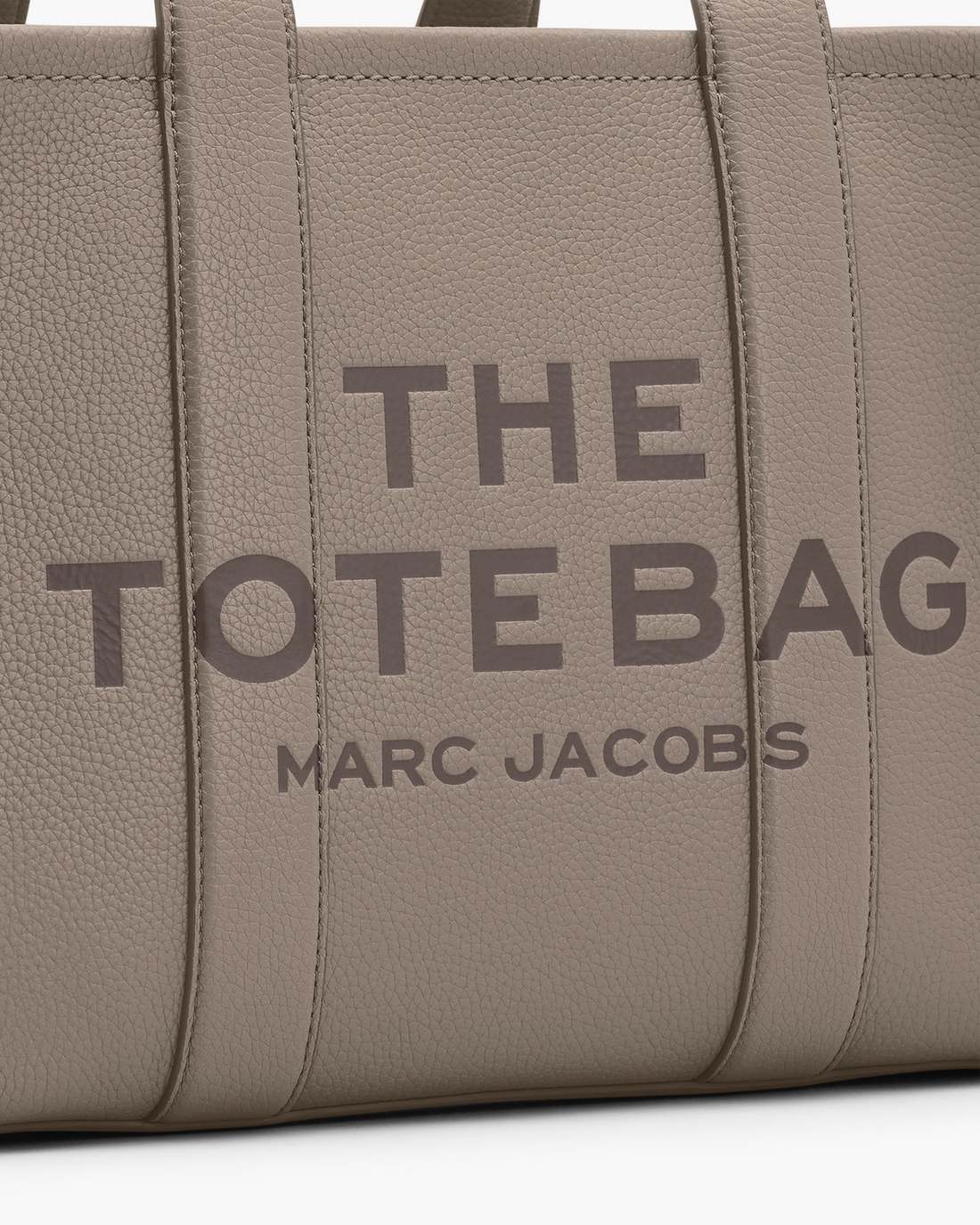 Marc Jacobs The Leather Medium Tote Bag Cement BAGS
