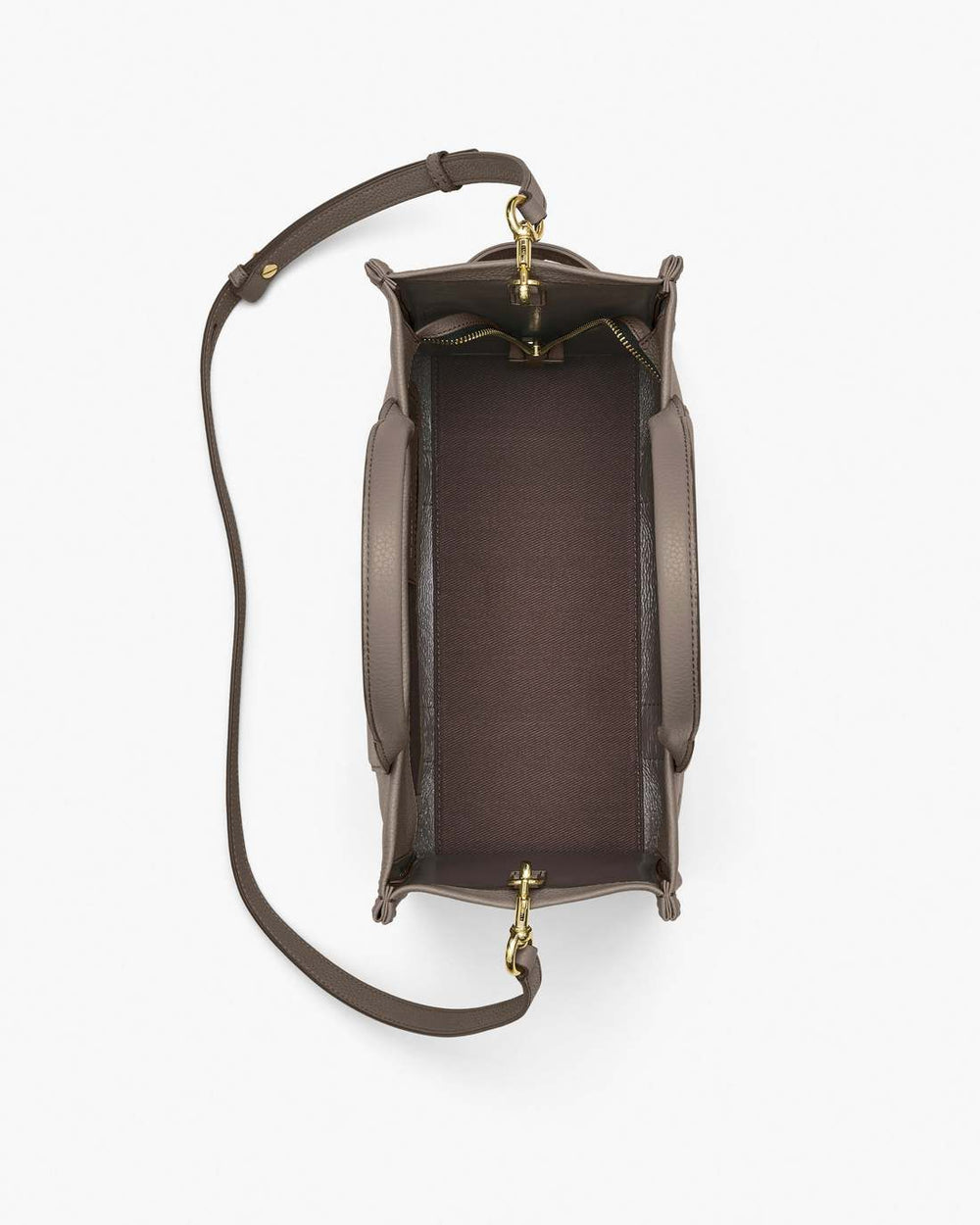 Marc Jacobs The Leather Medium Tote Bag Cement BAGS