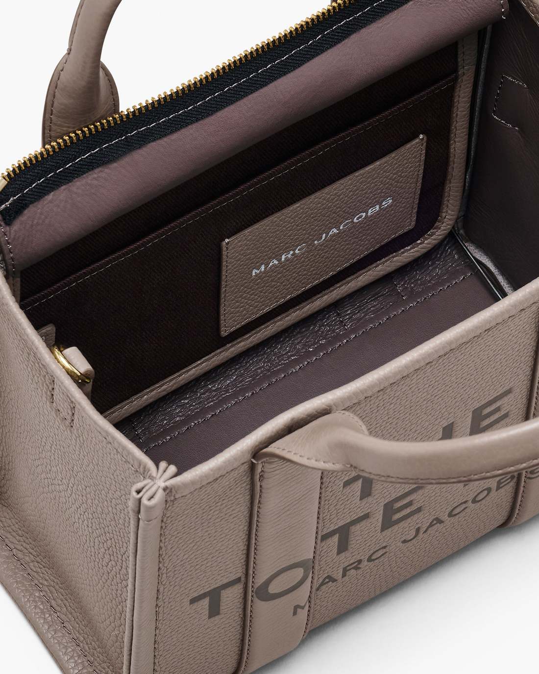 Marc Jacobs The Leather Small Tote Bag Cement BAGS